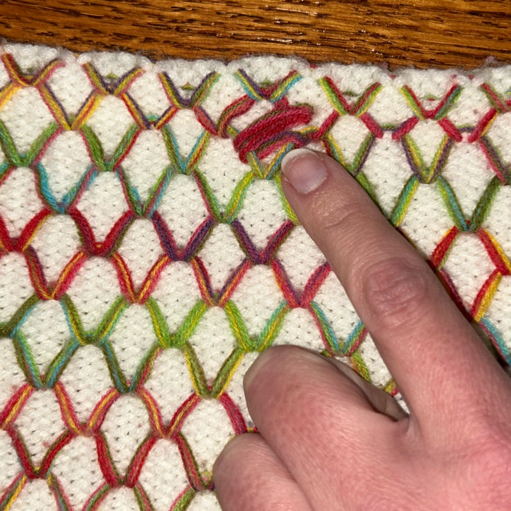 Mermaid Tale Crochet Blanket - Picture 10 of 12
